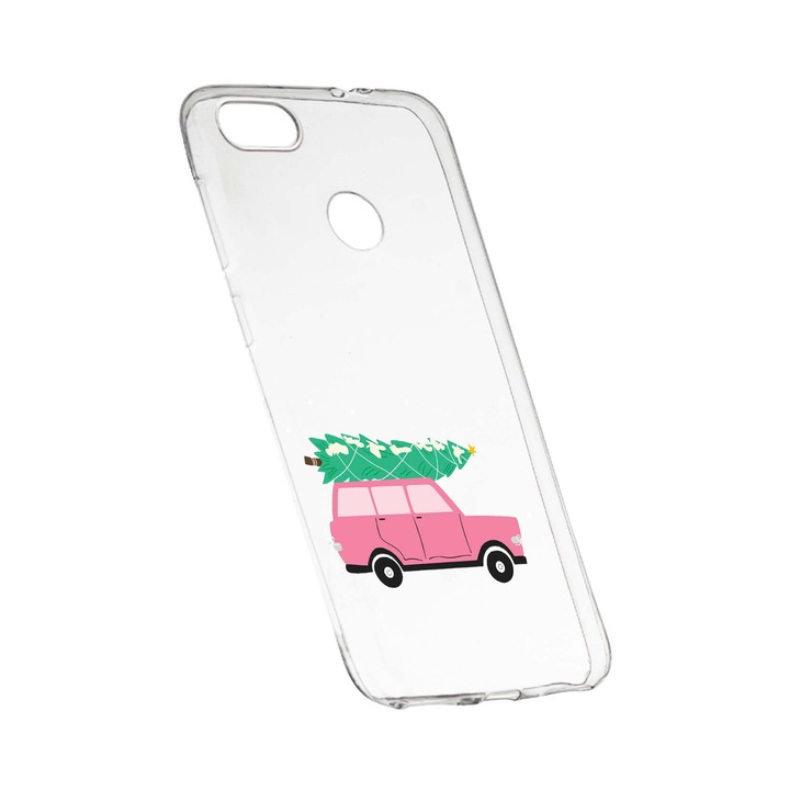 Коледен защитен калъф за HTC Desire 12 Plus, износоустойчив, противоплъзгащ, премиум силикон, 345