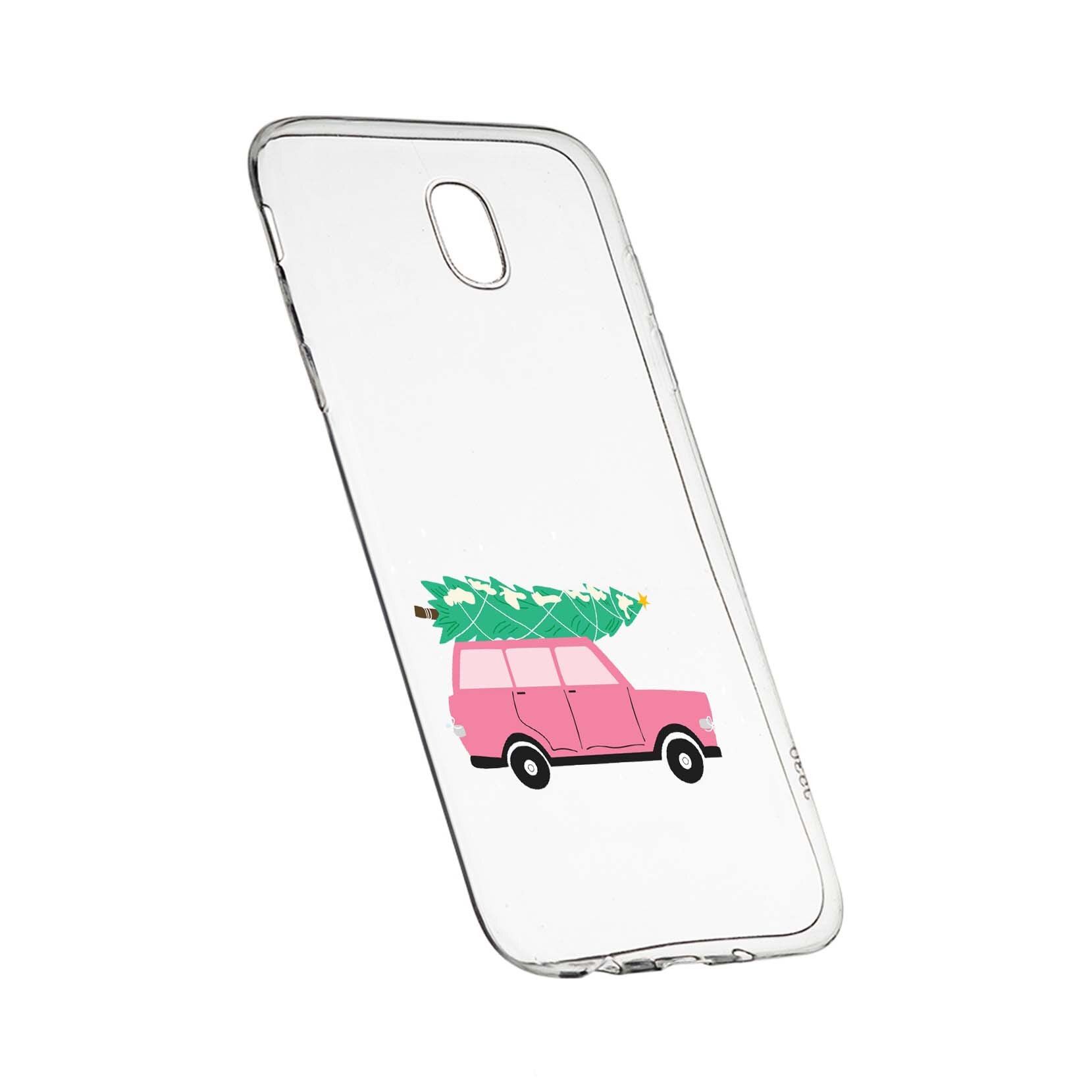 Husa de protectie Craciun, Christmas pentru Samsung Galaxy J5 2017, rezistenta la uzura, anti-alunecare, din silicon Premium, 345