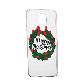 Husa de protectie Craciun, Merry Christmas pentru Huawei Mate 20 X, rezistenta la uzura, anti-alunecare, din silicon Premium, 346 Husa de protectie Craciun, Merry Christmas pentru Huawei Mate 20 X, rezistenta la uzura, anti-alunecare, din silicon Premium, 346