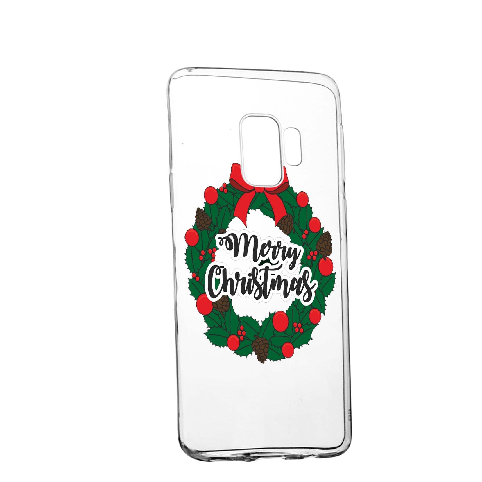 Husa de protectie Craciun, Merry Christmas pentru Samsung Galaxy S9 Plus, rezistenta la uzura, anti-alunecare, din silicon Premium, 346