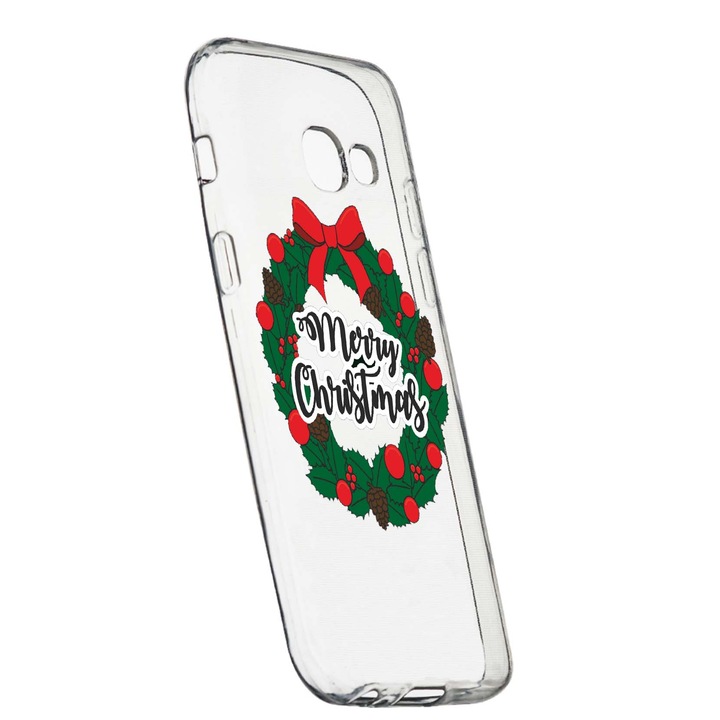 Christmas Merry Christmas защитен калъф за Samsung Galaxy A5 2017, износоустойчив, противоплъзгащ, премиум силикон, 346