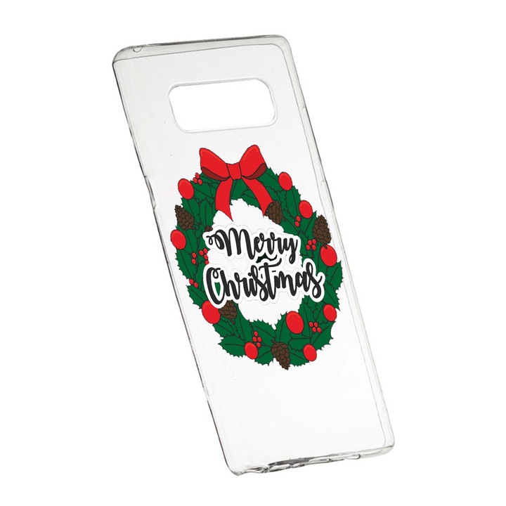 Защитен калъф Christmas Merry Christmas за Samsung Galaxy S10 Plus, износоустойчив, противоплъзгащ, премиум силикон, 346