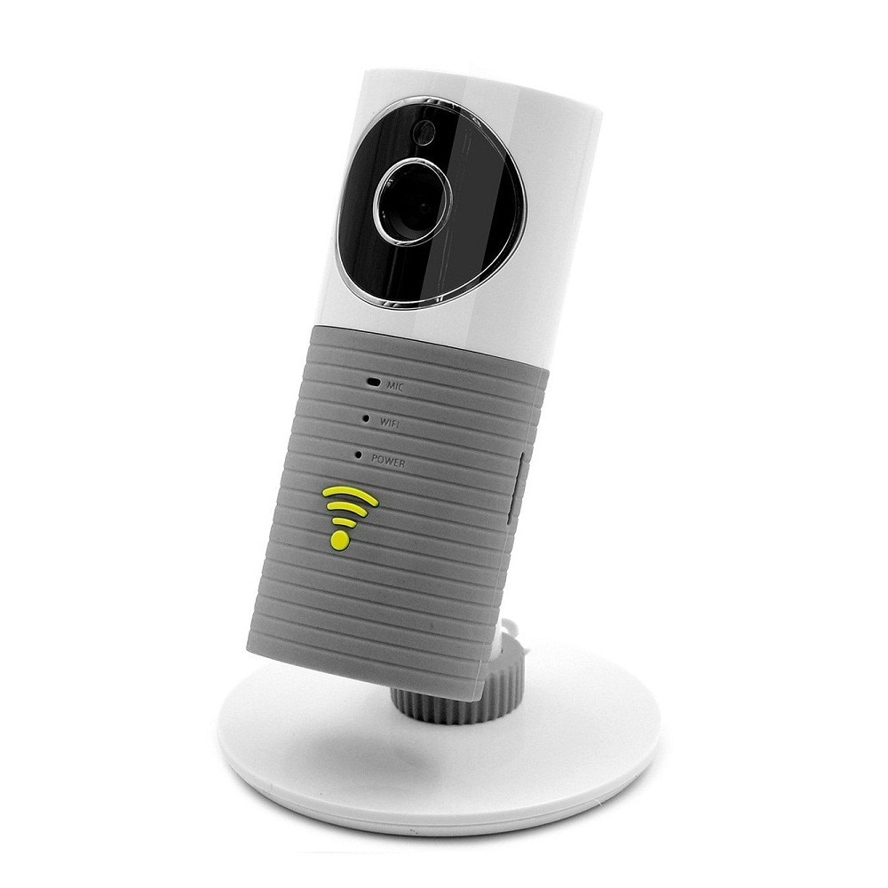 Baby Monitor Premium Audio Video CleverDog Wireless, IP, HD cu Microfon, Infrared, Slot MicroSD 32GB, MMDDOG-1WGRR