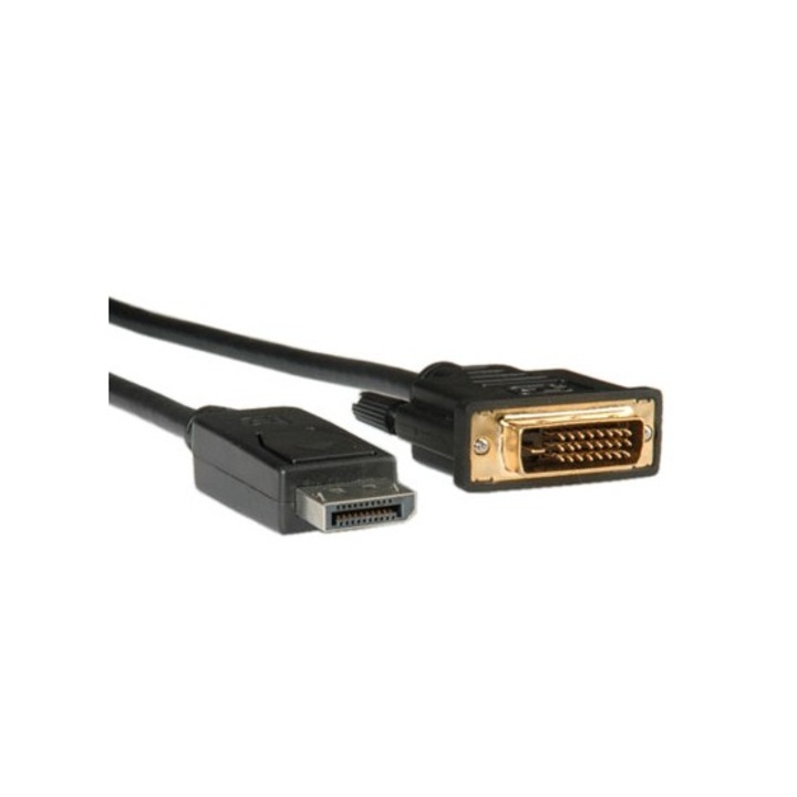 кабел ROLINE 11.04.5612, DisplayPort M - DVI M, 5.0 м