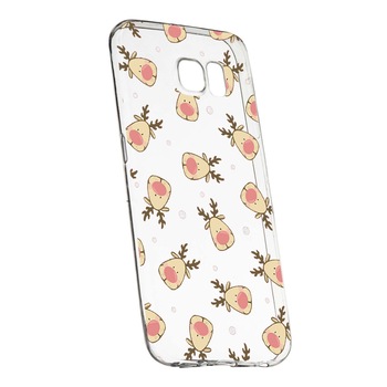 Husa de protectie Craciun, Christmas reindeer pentru Samsung Galaxy S6, rezistenta la uzura, anti-alunecare, din silicon Premium, 349 Husa de protectie Craciun, Christmas reindeer pentru Samsung Galaxy S6, rezistenta la uzura, anti-alunecare, din silicon Premium, 349