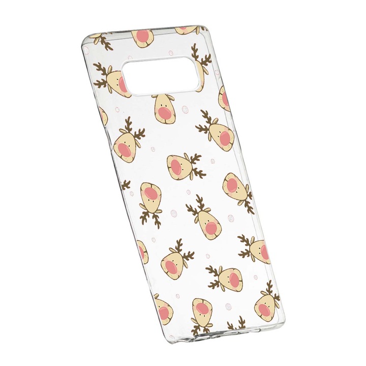 Коледен защитен калъф с елени за Samsung Galaxy S10 Plus, устойчив на износване, противоплъзгащ се, премиум силикон, 349