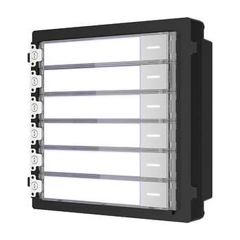 Modul extensie afisaj 6 familii pentru Interfon modular - HIKVISION Modul extensie afisaj 6 familii pentru Interfon modular - HIKVISION