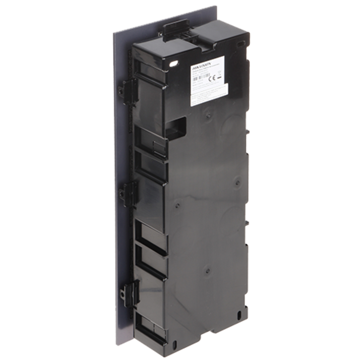 Előlap 3 moduláris videó kaputelefon modulhoz Hikvision DS-KD-ACF3; lehetővé teszi a 3 mód csatlakoztatását