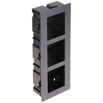 Rama montaj ingropat, 3 module, pentru Interfon modular - HIKVISION Rama montaj ingropat, 3 module, pentru Interfon modular - HIKVISION