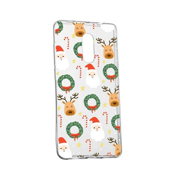 Husa de protectie Craciun, Christmas happy pentru Sony XZ2, rezistenta la uzura, anti-alunecare, din silicon Premium, 350 Husa de protectie Craciun, Christmas happy pentru Sony XZ2, rezistenta la uzura, anti-alunecare, din silicon Premium, 350