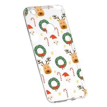 Husa de protectie Craciun, Christmas happy pentru Huawei P9 Lite 2017/P8, rezistenta la uzura, anti-alunecare, din silicon Premium, 350 Husa de protectie Craciun, Christmas happy pentru Huawei P9 Lite 2017/P8, rezistenta la uzura, anti-alunecare, din silicon Premium, 350