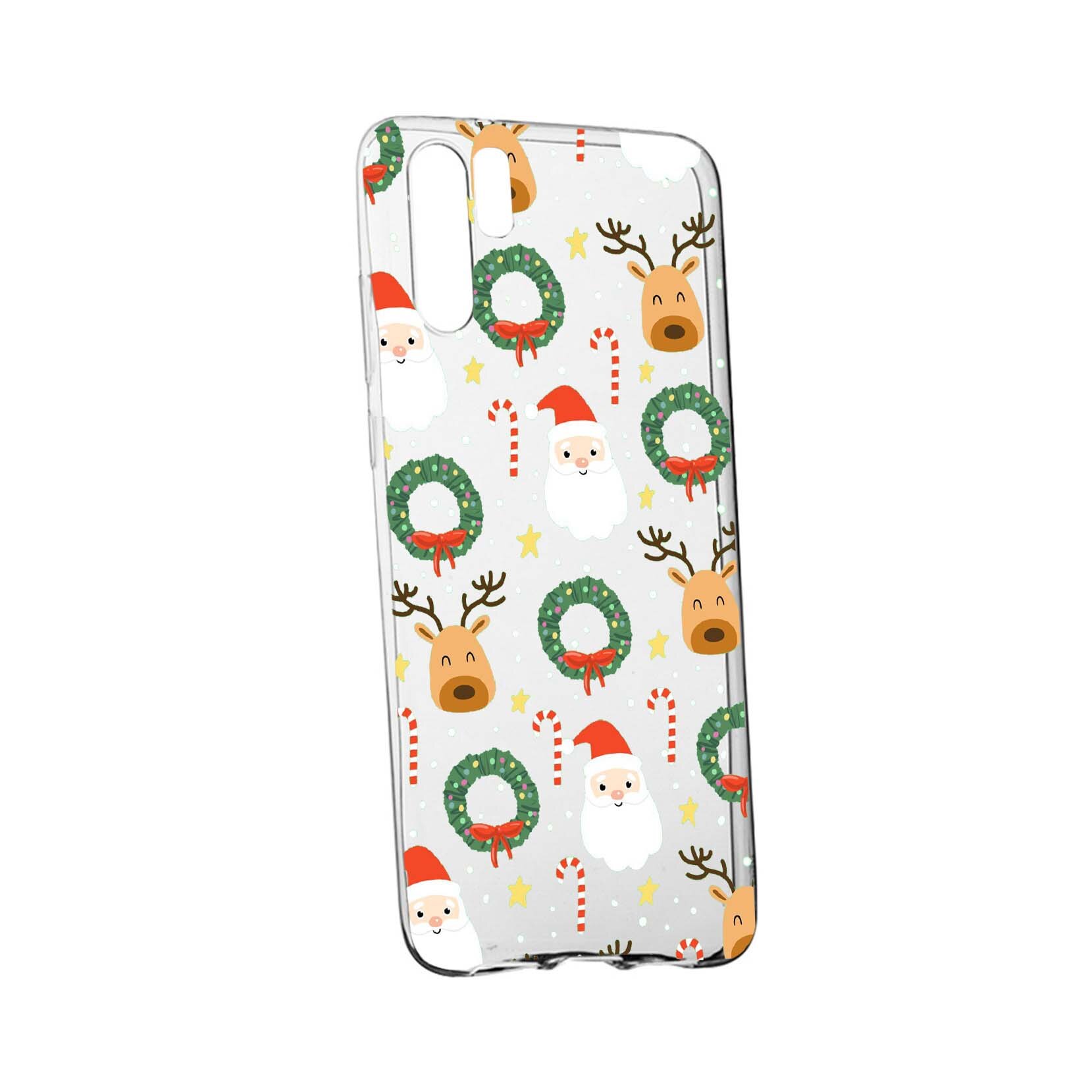 Husa de protectie Craciun, Christmas happy pentru Samsung Galaxy Note 10 Plus, rezistenta la uzura, anti-alunecare, din silicon Premium, 350