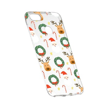 Husa de protectie Craciun, Christmas happy pentru Huawei Honor 8 Pro, rezistenta la uzura, anti-alunecare, din silicon Premium, 350 Husa de protectie Craciun, Christmas happy pentru Huawei Honor 8 Pro, rezistenta la uzura, anti-alunecare, din silicon Premium, 350