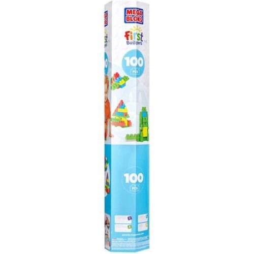 Set 100 piese de construit, Mega Bloks First Builders