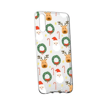 Husa de protectie Craciun, Christmas happy pentru Xiaomi Mi 9 SE, rezistenta la uzura, anti-alunecare, din silicon Premium, 350 Husa de protectie Craciun, Christmas happy pentru Xiaomi Mi 9 SE, rezistenta la uzura, anti-alunecare, din silicon Premium, 350