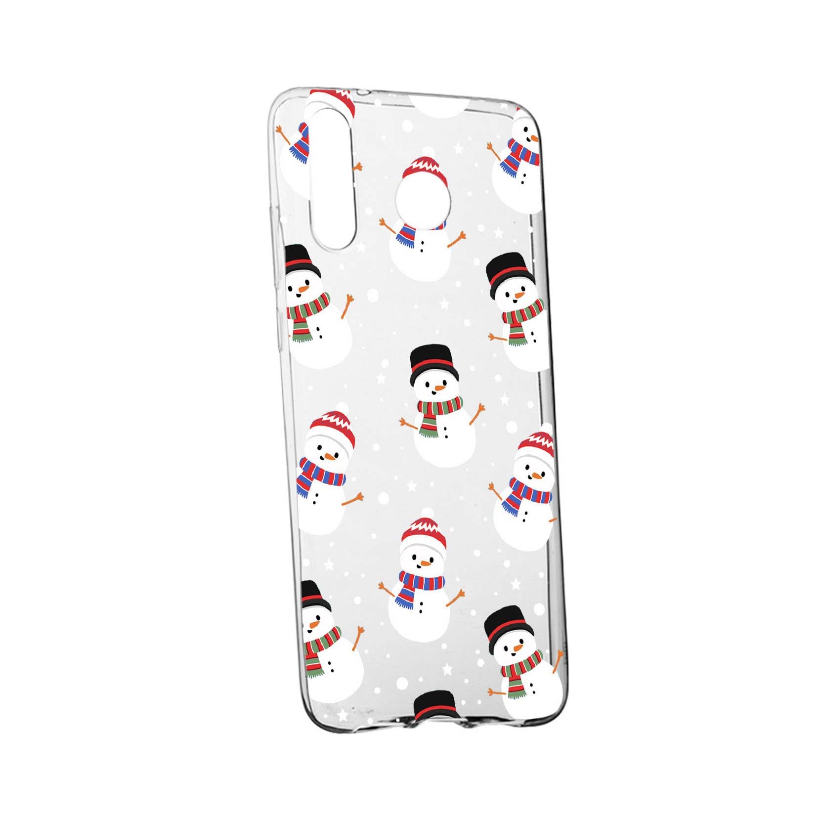 Husa de protectie Craciun, Christmas snowman pentru Samsung Galaxy A60, rezistenta la uzura, anti-alunecare, din silicon Premium, 351