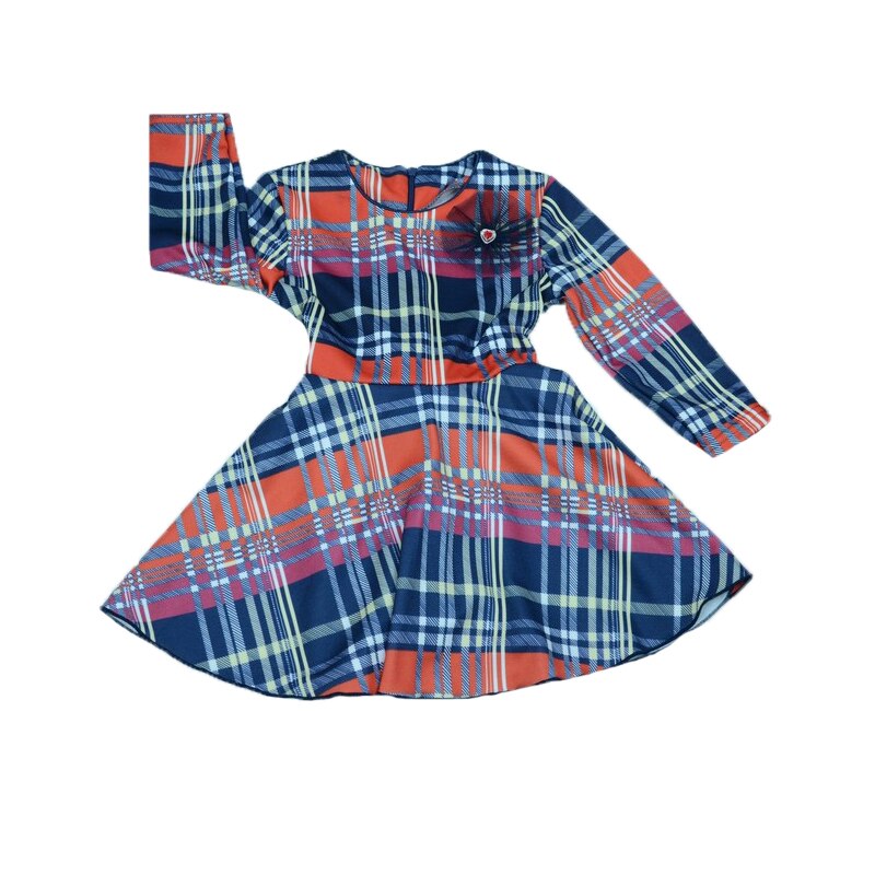 Rochita eleganta pentru fete Mini Junior SN-12M, Multicolor, 98 cm