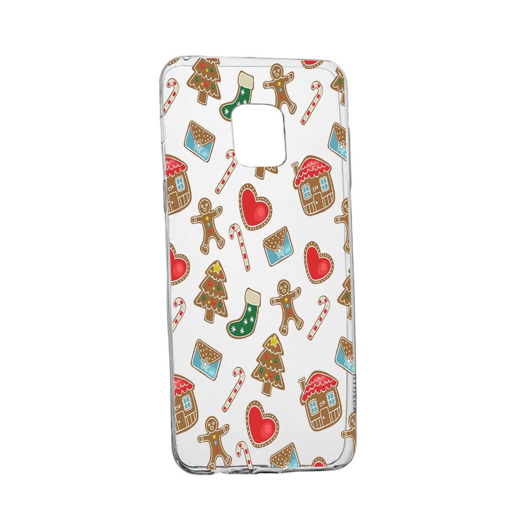 Husa de protectie Craciun, Christmas sweets pentru Sony Xperia 10/ XA3, rezistenta la uzura, anti-alunecare, din silicon Premium, 353