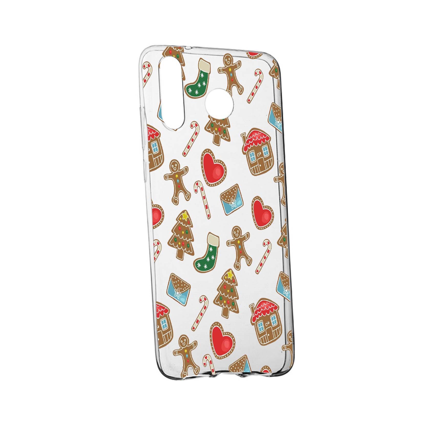 Husa de protectie Craciun, Christmas sweets pentru Samsung Galaxy M30, rezistenta la uzura, anti-alunecare, din silicon Premium, 353
