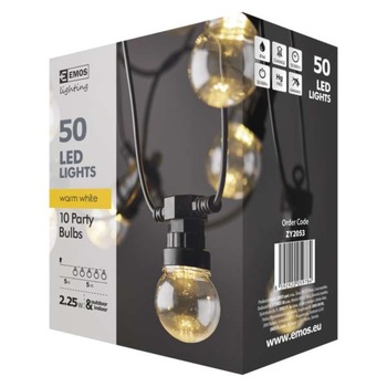 Ghirlanda luminoasa Emos, 10 led-uri 5 metri Ghirlanda luminoasa Emos, 10 led-uri 5 metri