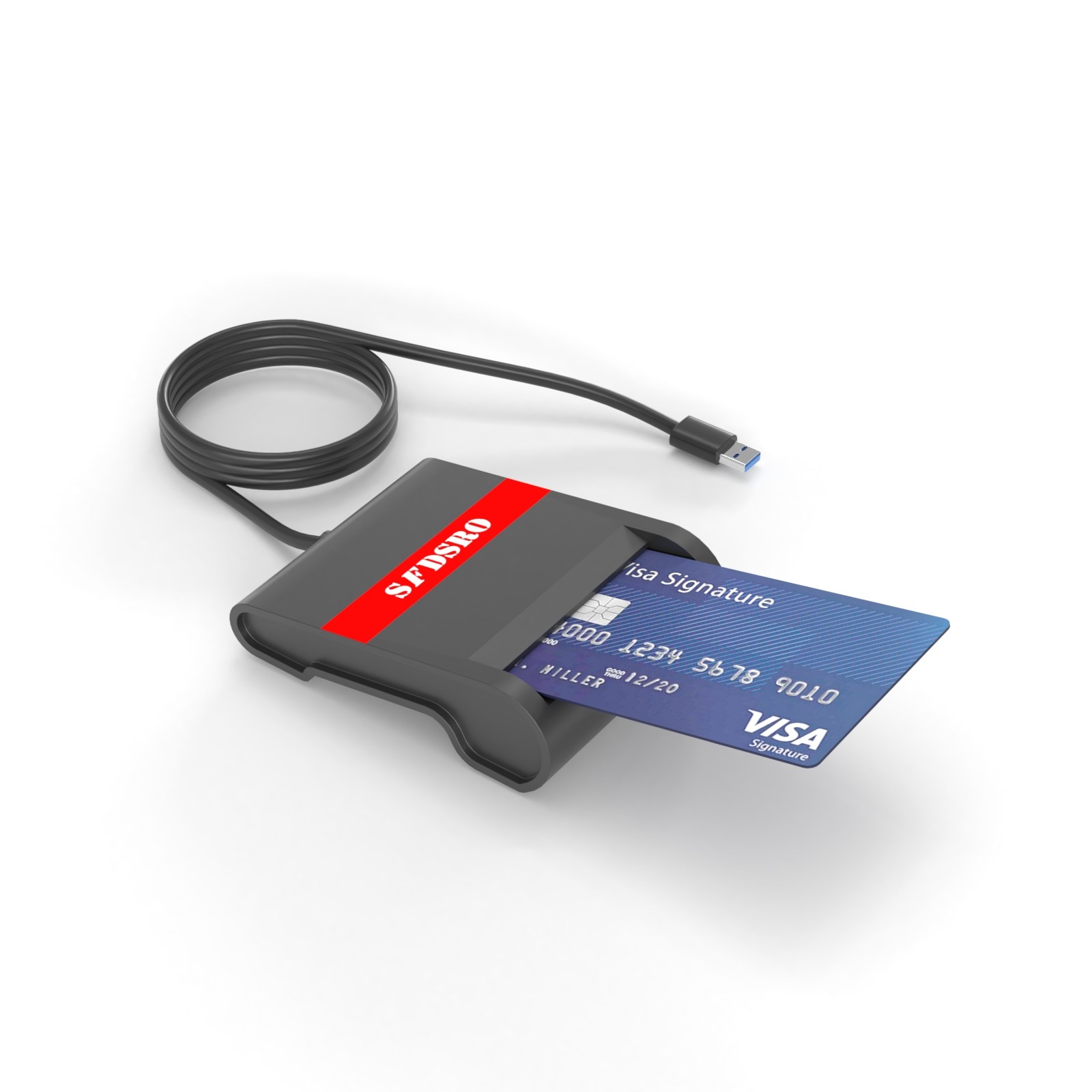 Card Reader, Card de Sanatate, Cititor Carduri de Sanatate USB 2.0