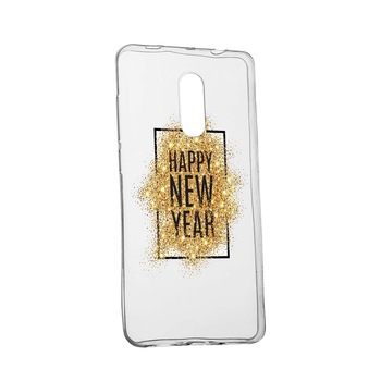 Husa de protectie Happy New Year pentru Xiaomi Redmi 8A, rezistenta la uzura, anti-alunecare, din silicon Premium, 355 Husa de protectie Happy New Year pentru Xiaomi Redmi 8A, rezistenta la uzura, anti-alunecare, din silicon Premium, 355