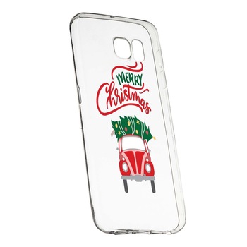 Husa de protectie Merry Xmas pentru Samsung Galaxy S7, rezistenta la uzura, anti-alunecare, din silicon Premium, 357 Husa de protectie Merry Xmas pentru Samsung Galaxy S7, rezistenta la uzura, anti-alunecare, din silicon Premium, 357