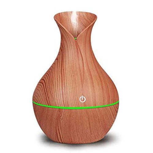 Difuzor Aromaterapie cu ultrasunete si Umidificator cu led, 130 ml