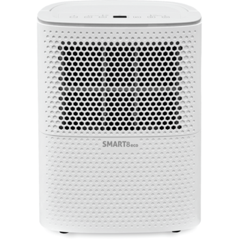 Dezumidificator Turbionaire Smart 8 Eco, 8 l/24h, Rezervor 1.8 l, Panou de control digital, Ecologic, Higrostat electronic, Timer, Auto, Restart, Filtru lavabil, Silentios, Alb Dezumidificator Turbionaire Smart 8 Eco, 8 l/24h, Rezervor 1.8 l, Panou de control digital, Ecologic, Higrostat electronic, Timer, Auto, Restart, Filtru lavabil, Silentios, Alb