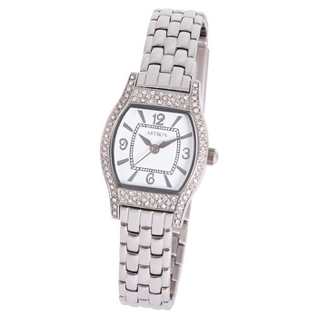 Ceas de dama ASTRON, mecanism quartz, culoare argintie, 38x24 mm Ceas de dama ASTRON, mecanism quartz, culoare argintie, 38x24 mm