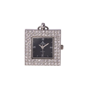 Ceas pandativ ASTRON de dama, argintiu, cu lant, 26 mm Ceas pandativ ASTRON de dama, argintiu, cu lant, 26 mm
