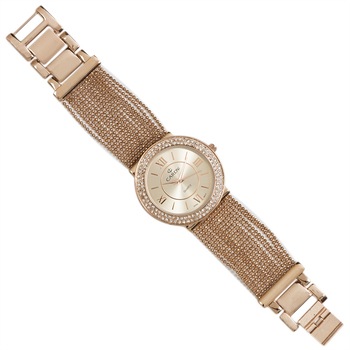 Ceas CARDY colier de dama, rosegold, 39 mm Ceas CARDY colier de dama, rosegold, 39 mm