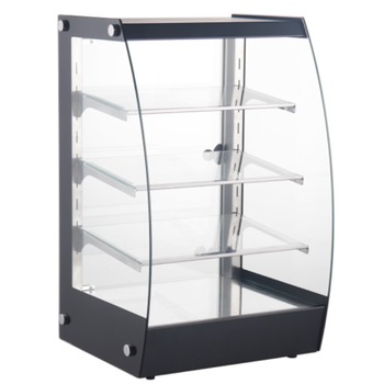 Vitrina de prezentare profesionala Hendi 75 L, 3 rafturi reglabile pe inaltime, Inox Interval de temperatura 2/8 ° C 2 W 415x390x(H)716 mm Vitrina de prezentare profesionala Hendi 75 L, 3 rafturi reglabile pe inaltime, Inox Interval de temperatura 2/8 ° C 2 W 415x390x(H)716 mm