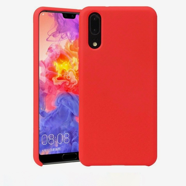 Силиконов калъф Xiaomi Mi Note 10 / Note 10 Pro Червен