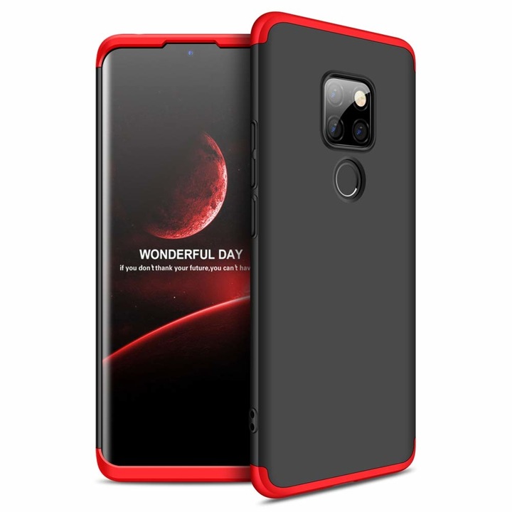 Gkk 360 кейс за Huawei Mate 20 Black Red