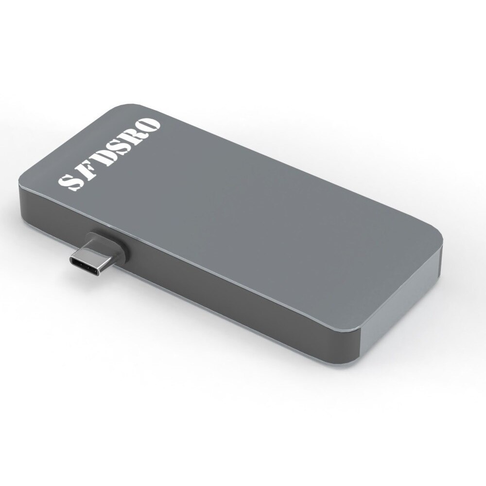 Adaptor USB Type C la HDMI, USB 3.0, USB Type C