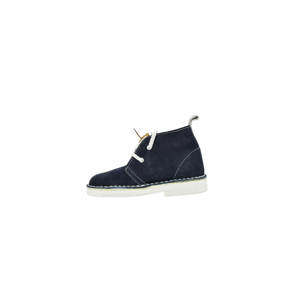 Ghete Lumberjack Light Kids, Piele intoarsa, Bleumarin