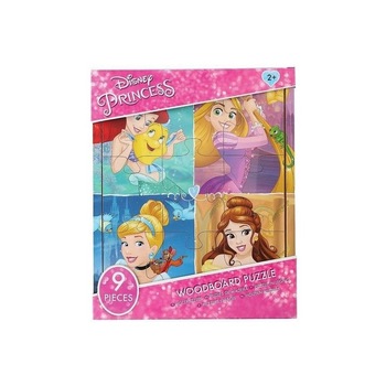 Puzzle din lemn Disney, cu piese gigant, princess Puzzle din lemn Disney, cu piese gigant, princess