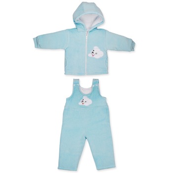 Costum din catifea cu vatelina, 12-18 luni Costum din catifea cu vatelina, 12-18 luni