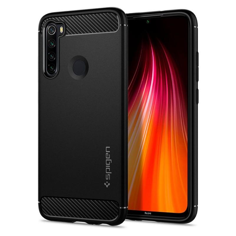 Carcasa Spigen Rugged Armor Xiaomi Redmi Note 8 Matte Black