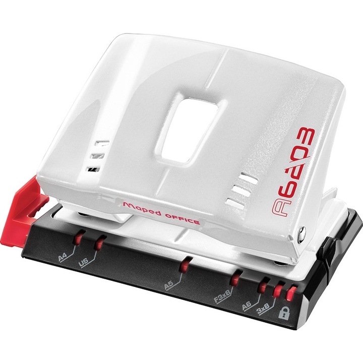 Перфоратор Maped Advanced Metal 20/25 бял