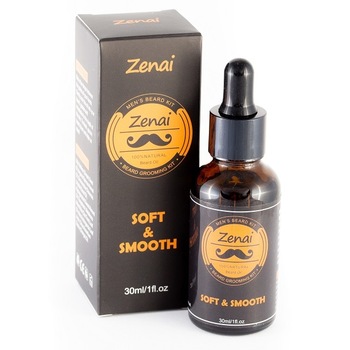 Ulei ingrijire barba Zenai, uleiuri din samburi de struguri, argan, jojoba, migdale, avocado Ulei ingrijire barba Zenai, uleiuri din samburi de struguri, argan, jojoba, migdale, avocado