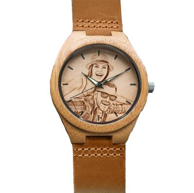 Ceas de lemn personalizat - Bagenda