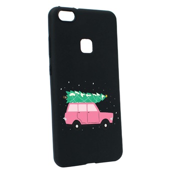 Husa de protectie Craciun, Christmas pentru Huawei P10 Lite, rezistenta la uzura, anti-alunecare, din silicon Premium, B345 Husa de protectie Craciun, Christmas pentru Huawei P10 Lite, rezistenta la uzura, anti-alunecare, din silicon Premium, B345