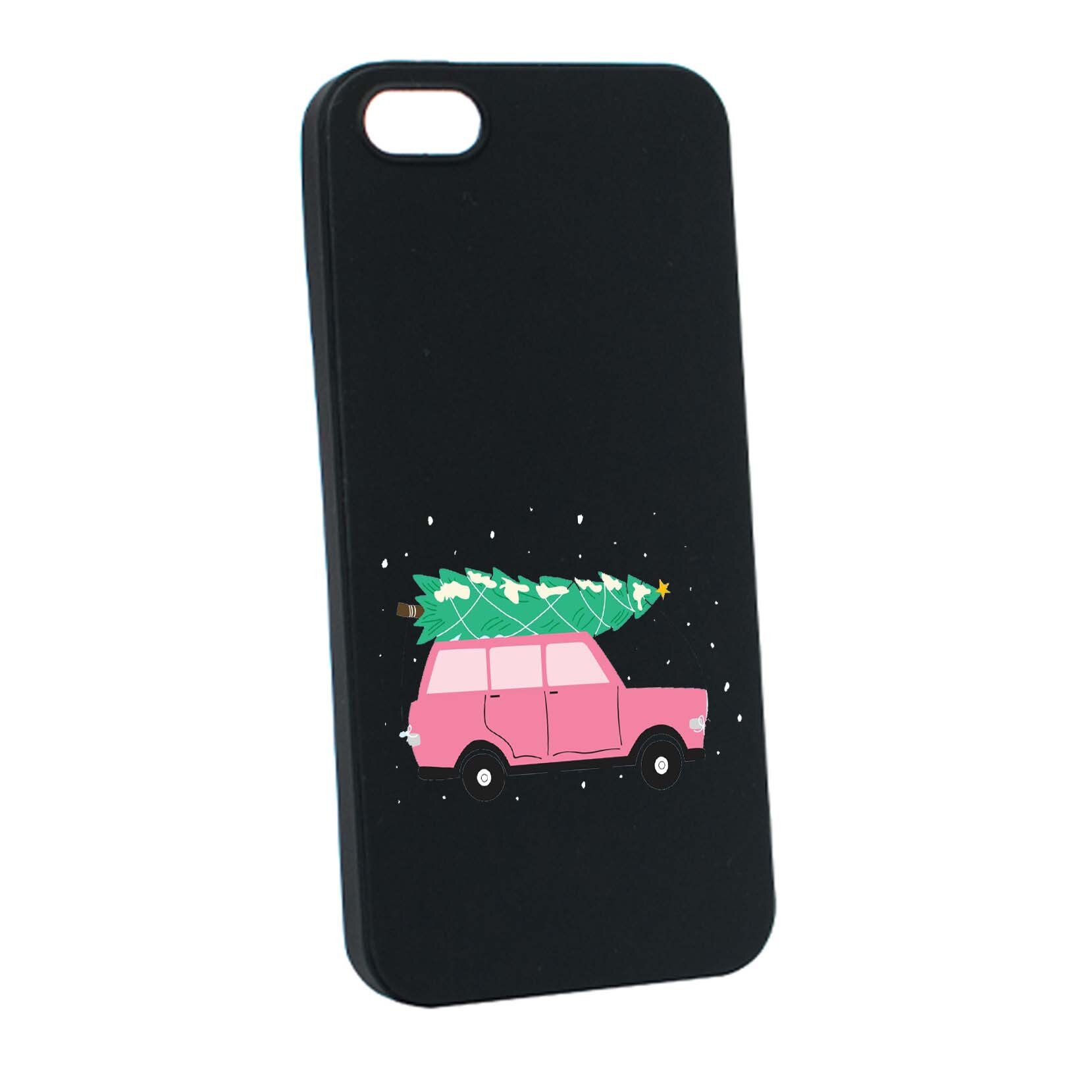 Husa de protectie Craciun, Christmas pentru Apple iPhone SE / 5S / 5, rezistenta la uzura, anti-alunecare, din silicon Premium, B345