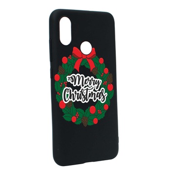 Husa de protectie Craciun, Merry Christmas pentru Xiaomi Mi A2 Lite / Redmi 6 Pro, rezistenta la uzura, anti-alunecare, din silicon Premium, B346 Husa de protectie Craciun, Merry Christmas pentru Xiaomi Mi A2 Lite / Redmi 6 Pro, rezistenta la uzura, anti-alunecare, din silicon Premium, B346