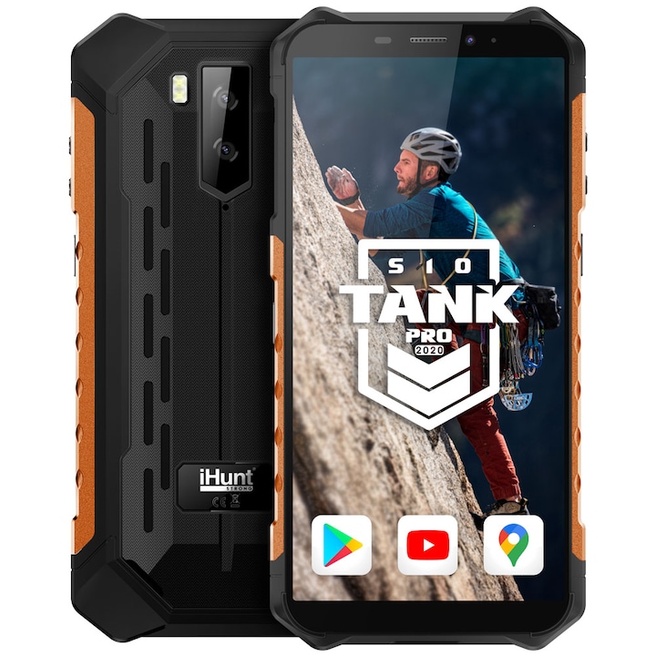 Telefon mobil iHunt S21 Plus 2021, Dual SIM, 16GB, 2GB RAM, 3G, Red