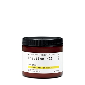 GNC Beyond Raw® Chemistry Labs™ Creatine HCl, Creatina HCl, fara Aroma, 240 g GNC Beyond Raw® Chemistry Labs™ Creatine HCl, Creatina HCl, fara Aroma, 240 g