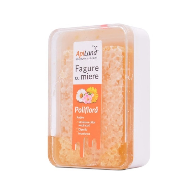 Faguri cu miere poliflora 200g, Apiland