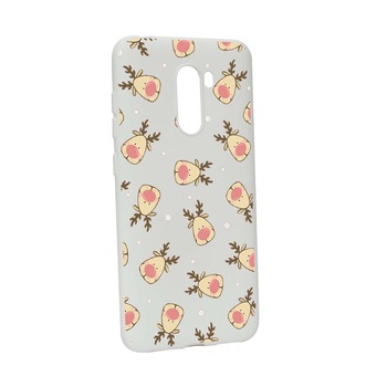 Husa de protectie Craciun, Christmas Reindeer pentru Xiaomi PocoPhone F1, rezistenta la uzura, anti-alunecare, din silicon Premium, W349 Husa de protectie Craciun, Christmas Reindeer pentru Xiaomi PocoPhone F1, rezistenta la uzura, anti-alunecare, din silicon Premium, W349